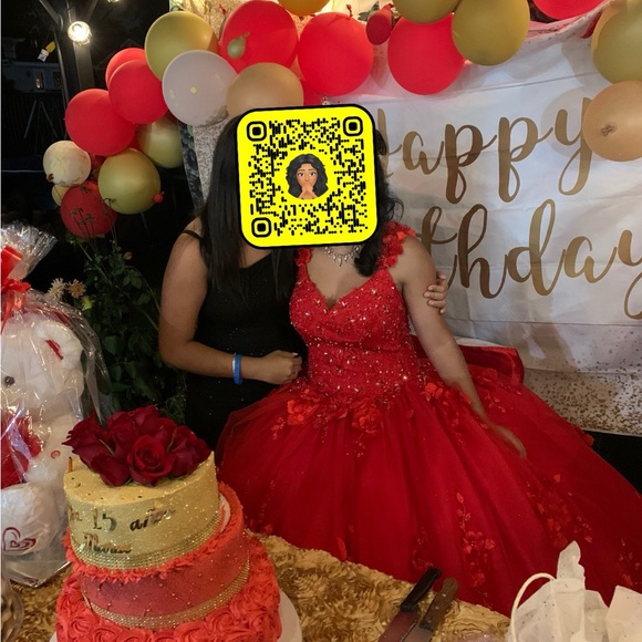 Quinceńera dress
